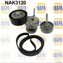 V-ribbed Belt Set NAPA NAK3120 OE Ref 0119970292