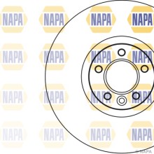 Brake Disc NAPA NBD5638 OE Ref LR016176
