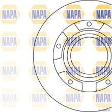 Brake Disc NAPA NBD5645 OE Ref 1783910