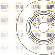 Brake Disc NAPA NBD5815 OE Ref 435120E030