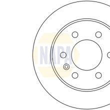 Brake Disc NAPA NBD5976 OE Ref 9104230200