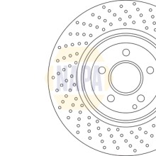 Brake Disc NAPA NBD5985 OE Ref 2184210412