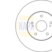 Brake Disc NAPA NBD5996 OE Ref 435120C020