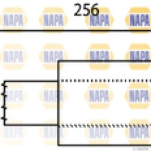 Brake Hose NAPA NBH1008 OE Ref 1K0611775