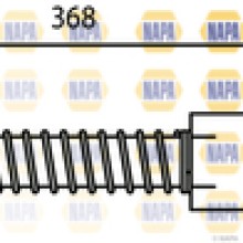 Brake Hose NAPA NBH1026 OE Ref 1480524