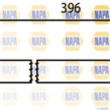 Brake Hose NAPA NBH1082 OE Ref 3A0611701
