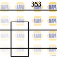 Brake Hose NAPA NBH1095 OE Ref 1329611