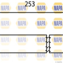 Brake Hose NAPA NBH1145 OE Ref 4806F6