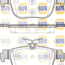 Brake Pad Set NAPA NBP1924 OE Ref 5WA698451