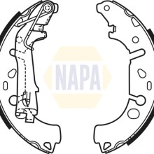 Brake Shoe Set NAPA NBS1063 OE Ref 1605459