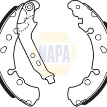 Brake Shoe Set NAPA NBS1069 OE Ref 044950D040