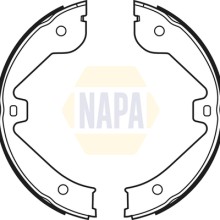 Parking Brake Shoe Set NAPA NBS5019 OE Ref 1644200620
