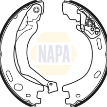Parking Brake Shoe Set NAPA NBS5033 OE Ref LR021877