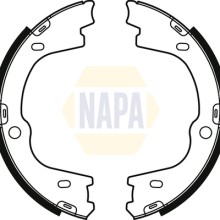 Parking Brake Shoe Set NAPA NBS5055 OE Ref 583503JA00