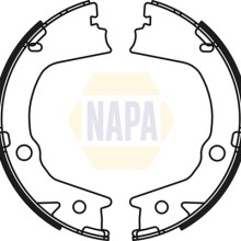 Parking Brake Shoe Set NAPA NBS5059 OE Ref 4833A34000