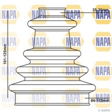 Drive Shaft Bellow NAPA NCB1003 NAPA