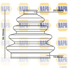 Drive Shaft Bellow NAPA NCB1007 NAPA
