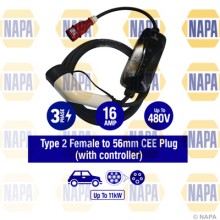Electric Vehicle Charging Cable NAPA NEC111