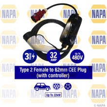 Electric Vehicle Charging Cable NAPA NEC112