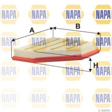 Air Filter NAPA NFA1476 OE Ref 13718580428