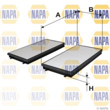Cabin Air Filter NAPA NFC4300 OE Ref 64116921018