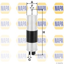 Fuel Filter NAPA NFF2257 OE Ref 31355461