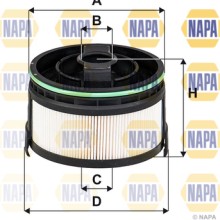 Fuel Filter NAPA NFF2265 OE Ref 6540920000