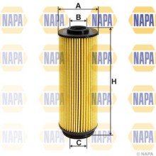 Oil Filter NAPA NFO3249 OE Ref 04152WAA02