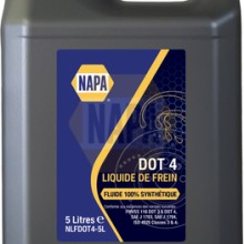 Brake Fluid NAPA NLFDOT4-5L