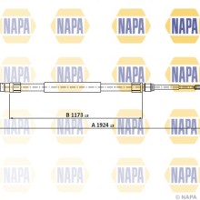 Handbrake Cable NAPA NPC1159 OE Ref 34401166234