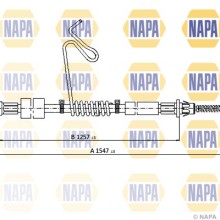 Handbrake Cable NAPA NPC1173 OE Ref 1494642