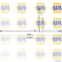 Handbrake Cable NAPA NPC1799 OE Ref 1942921
