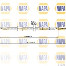Handbrake Cable NAPA NPC1823 OE Ref 8A0609702A