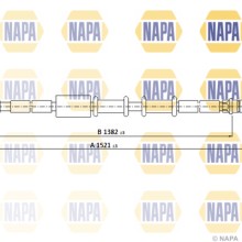 Handbrake Cable NAPA NPC1829 OE Ref 46731055
