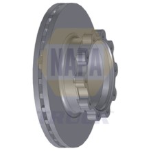 Brake Disc NAPA NTBD7006 OE Ref 1367735