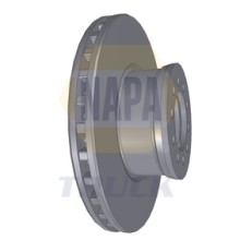 Brake Disc NAPA NTBD7017 OE Ref 9704210012