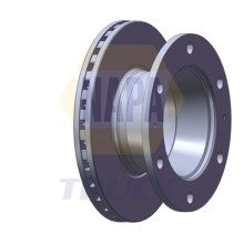 Brake Disc NAPA NTBD7042 OE Ref 2996418