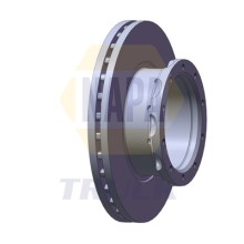 Brake Disc NAPA NTBD7088 OE Ref 657303