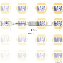 Clutch Control Cable Pull NAPA NTC2016 OE Ref 2150R2