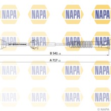 Clutch Control Cable Pull NAPA NTC2056 OE Ref 2150V2