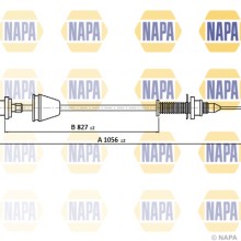 Accelerator Cable NAPA NTC2152 OE Ref 6001548721