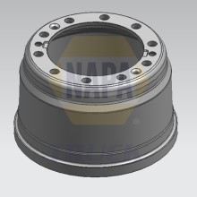 Brake Drum NAPA NTDR7004 OE Ref 1075309