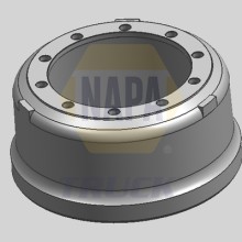 Brake Drum NAPA NTDR7011 OE Ref 1064026001