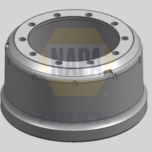 Brake Drum NAPA NTDR7024