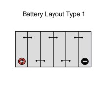 Starter Battery NAPA NX100N