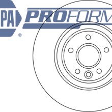 Brake Disc NAPA PBD9051 OE Ref 31400817