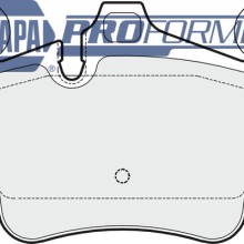 Brake Pad Set NAPA PBP7991 OE Ref 99735193902
