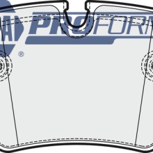 Brake Pad Set NAPA PBP7992 OE Ref C2D40929