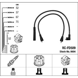 Ignition Cable Kit NGK 0604
