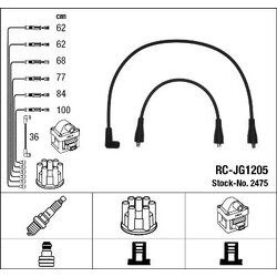 Ignition Cable Kit NGK 2475 NGK
